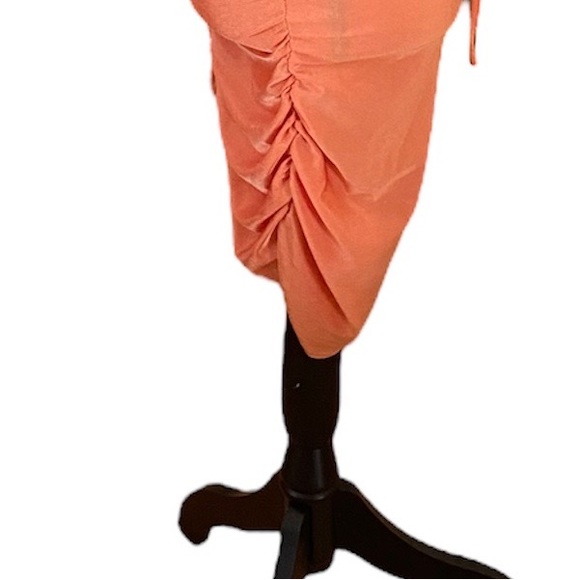 Peek-A-Boo Cut Out Tied Front Mini Dress - Picture 3 of 3